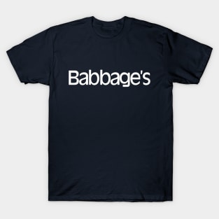 Babbage's vintage Mall computer game store T-Shirt